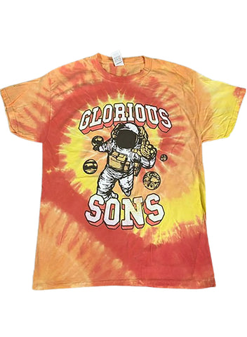 ASTRONAUT TIE DYE T-SHIRT