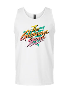 80'S LOGO WHITE TANK TOP